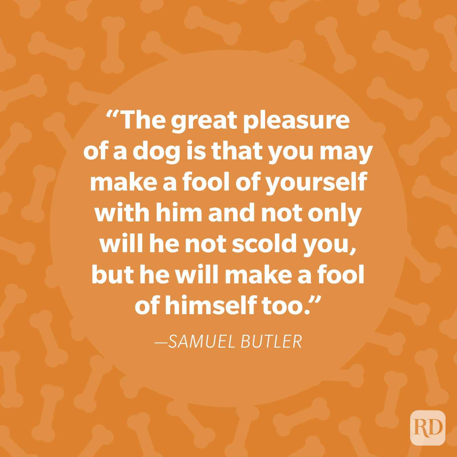 Samuel Butler Dog Quote