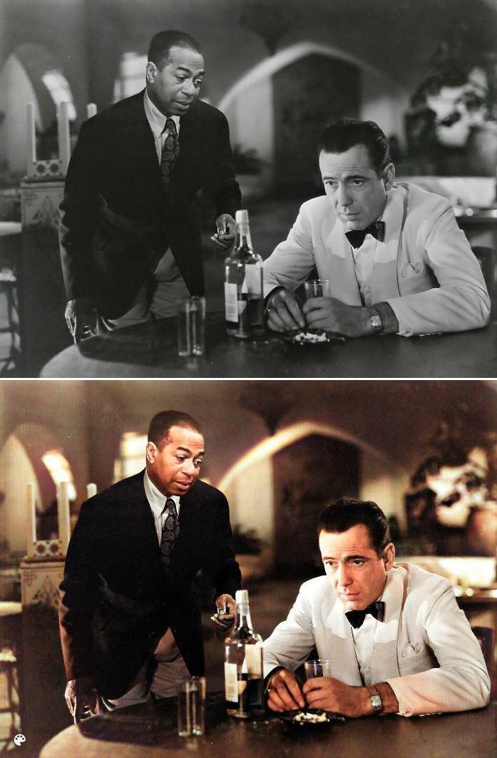 colorized casablanca