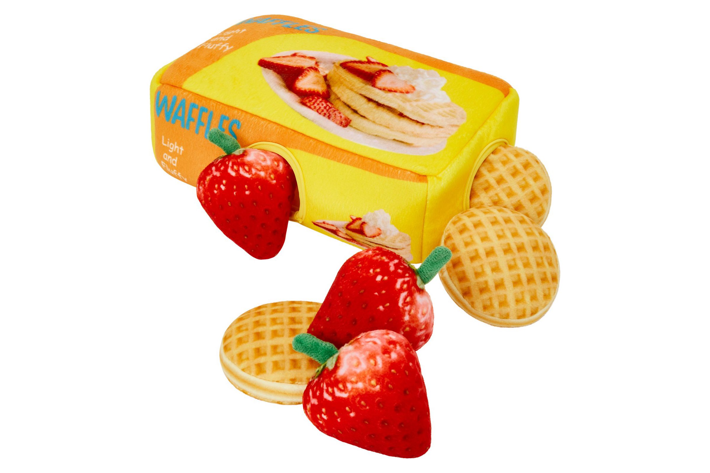 Frisco Retro Waffle Box Hide And Seek Plush Puzzle