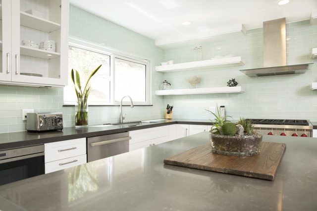 Interior of a modern kitchen
