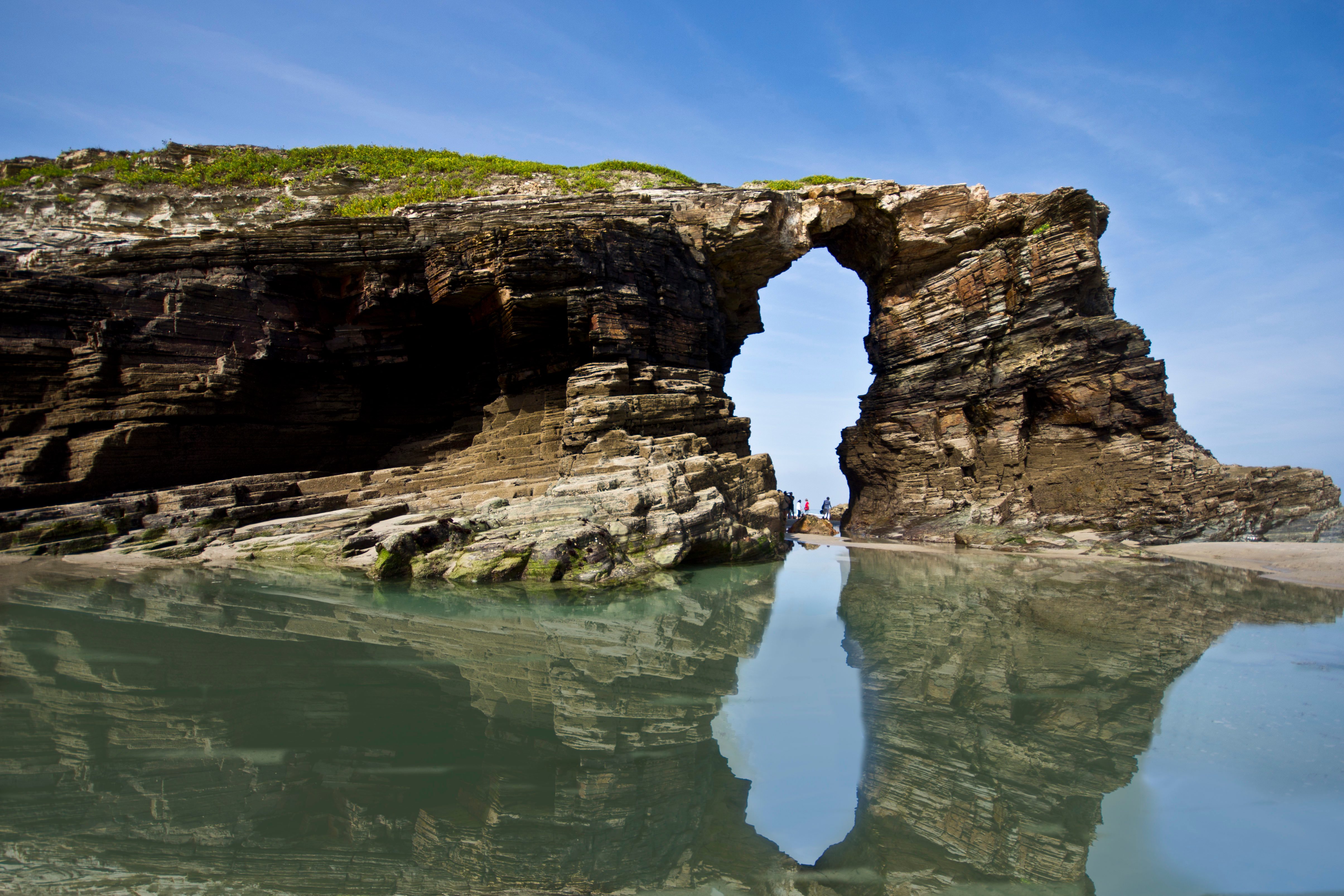 El Arco en la playa de las Catedrales