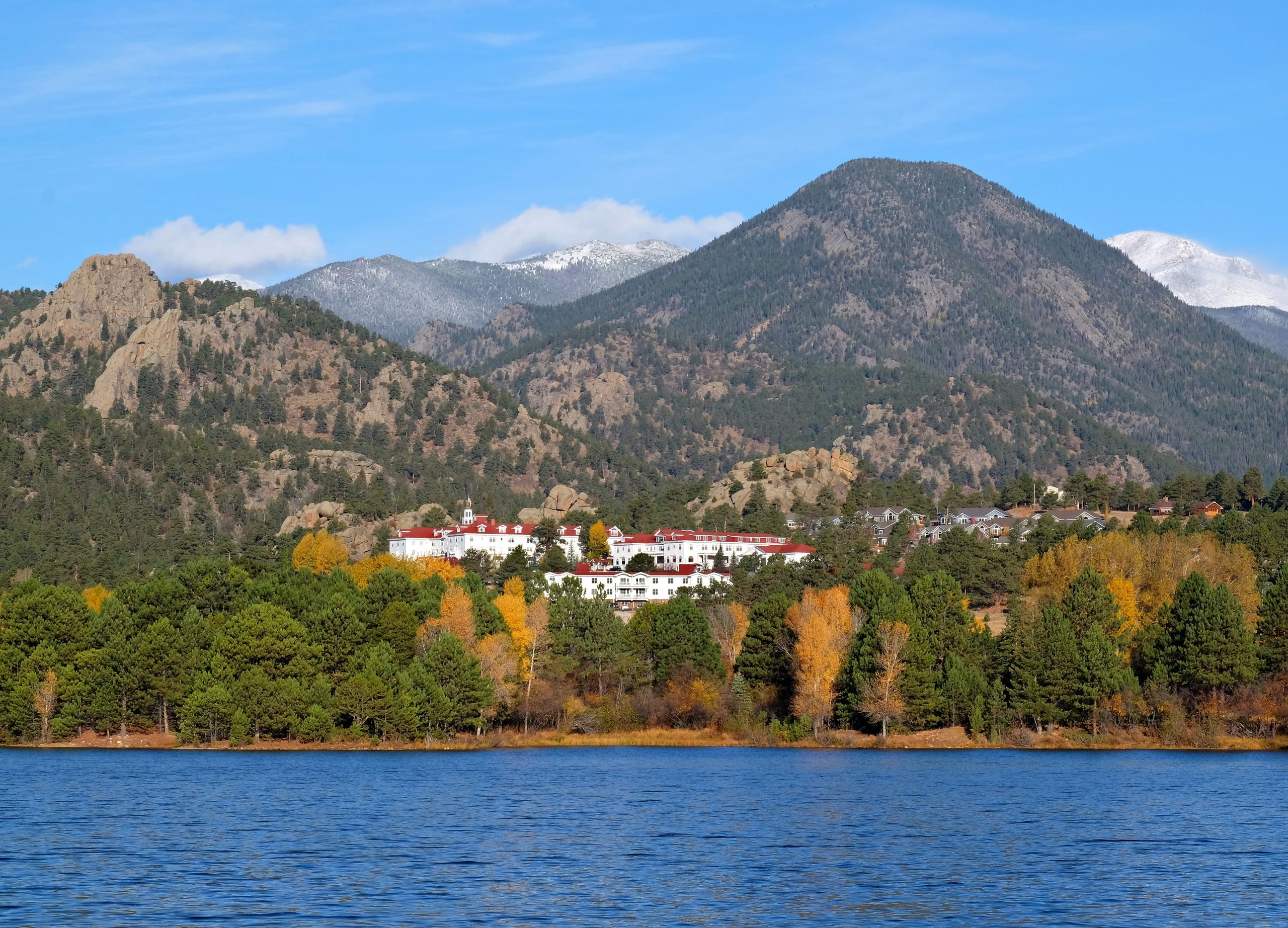 Estes Park, Colorado in October