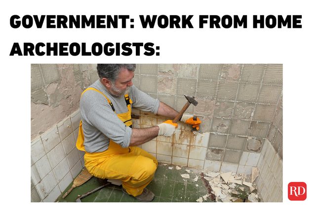 corona archeologists meme