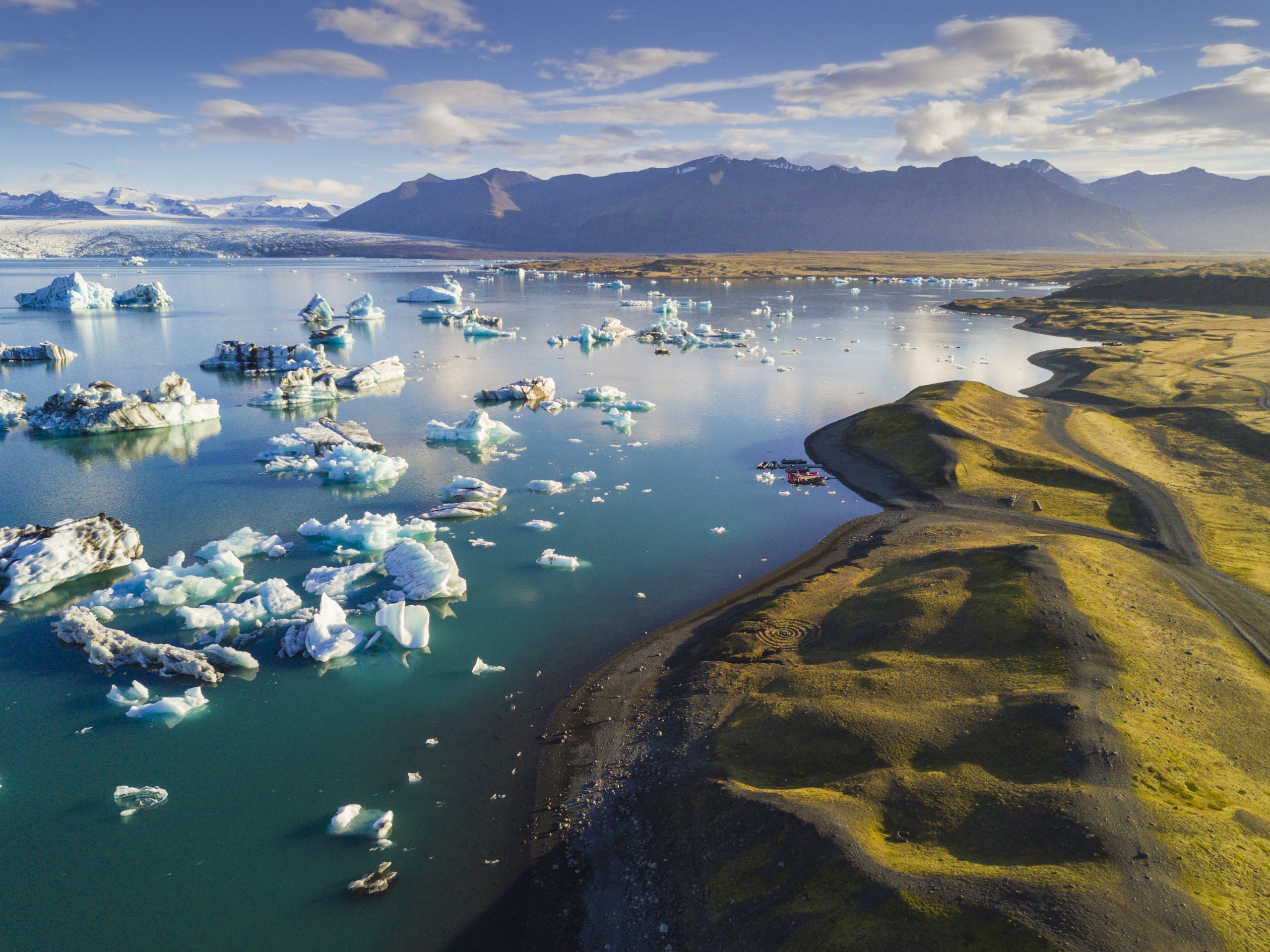 Above of Jokulsarlon