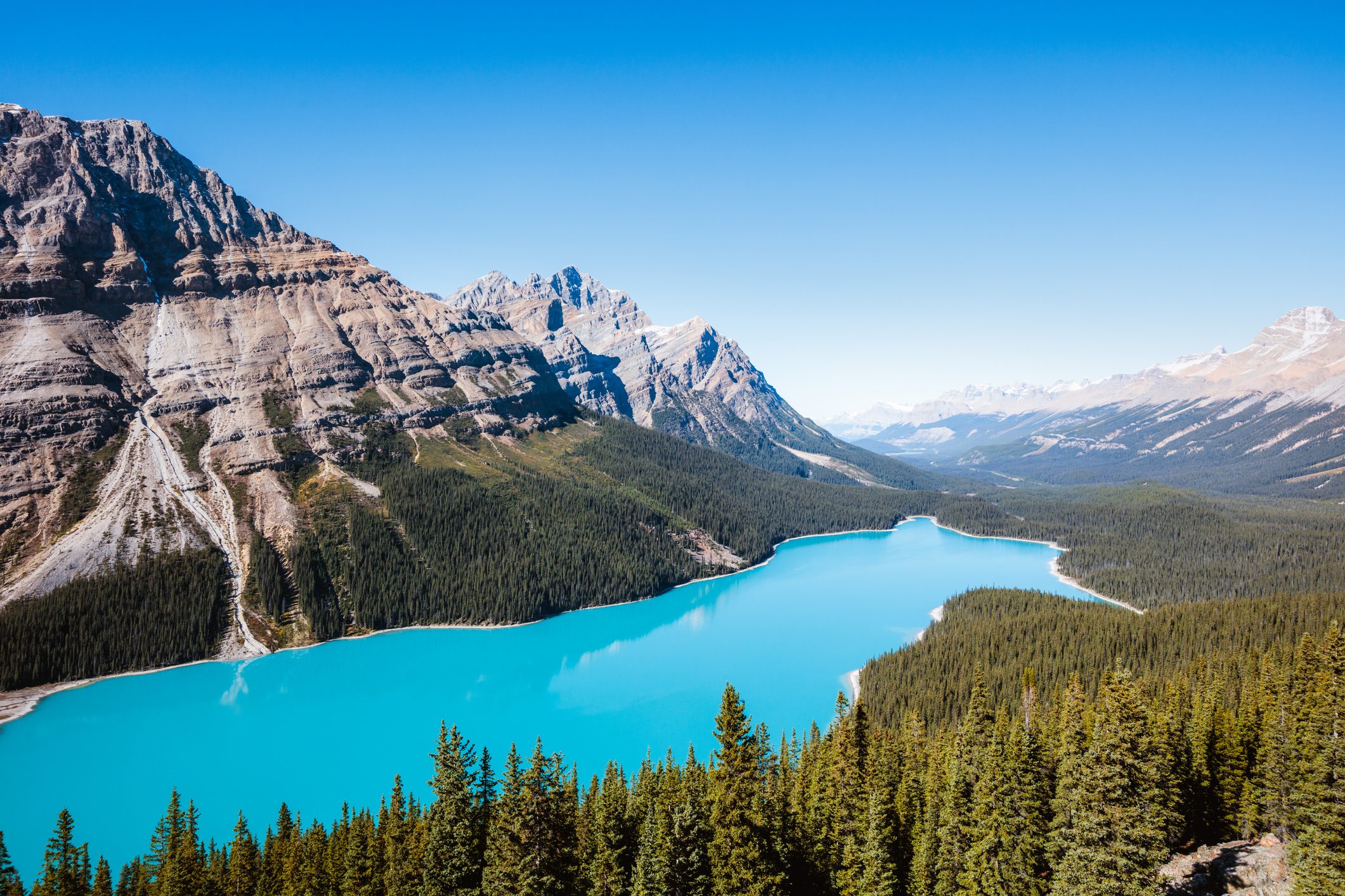 Peyto lake, Banff National Park, Alberta, Canada