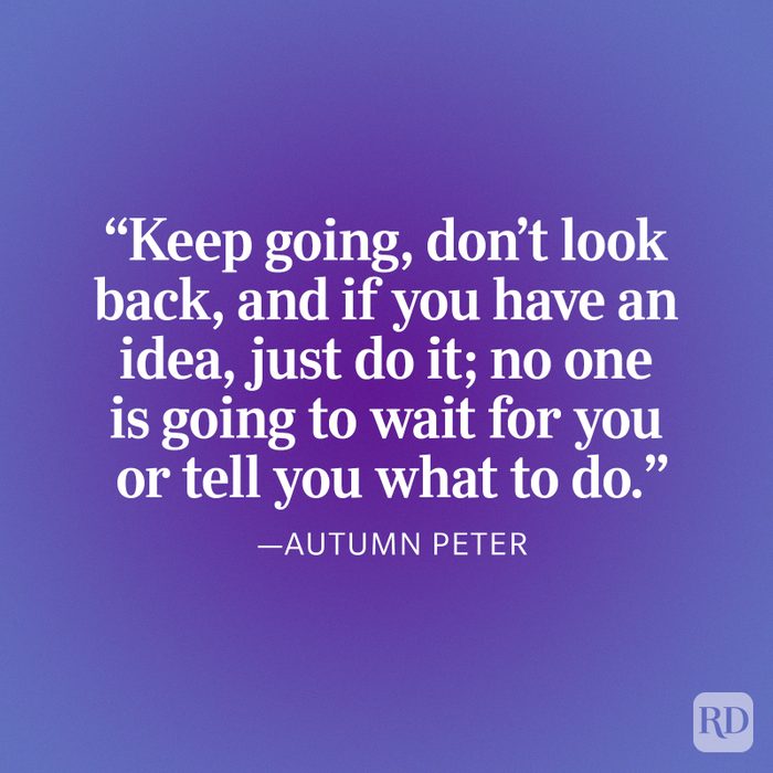 Autumn Peter Keep Going Quote