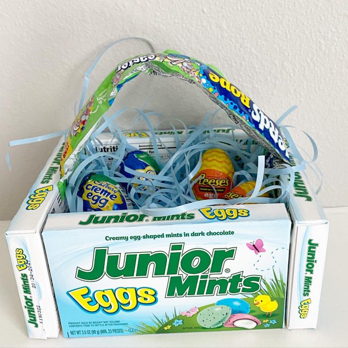 Candy Box Easter Baskets Via Leah With Love Instagram