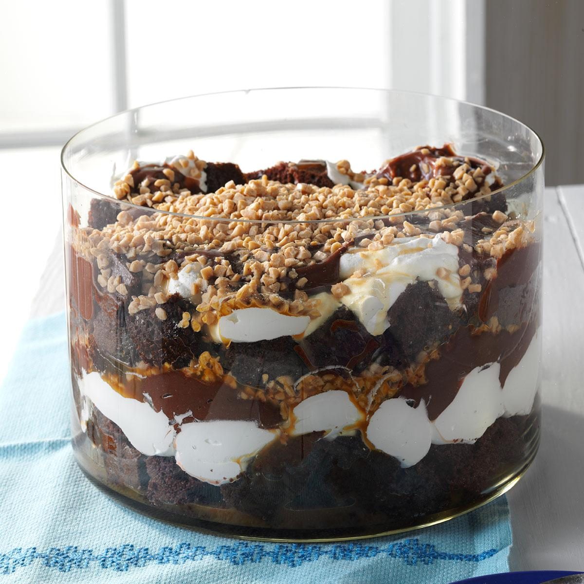 Caramel Chocolate Trifle