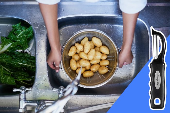 don't clean anything edible with bleach