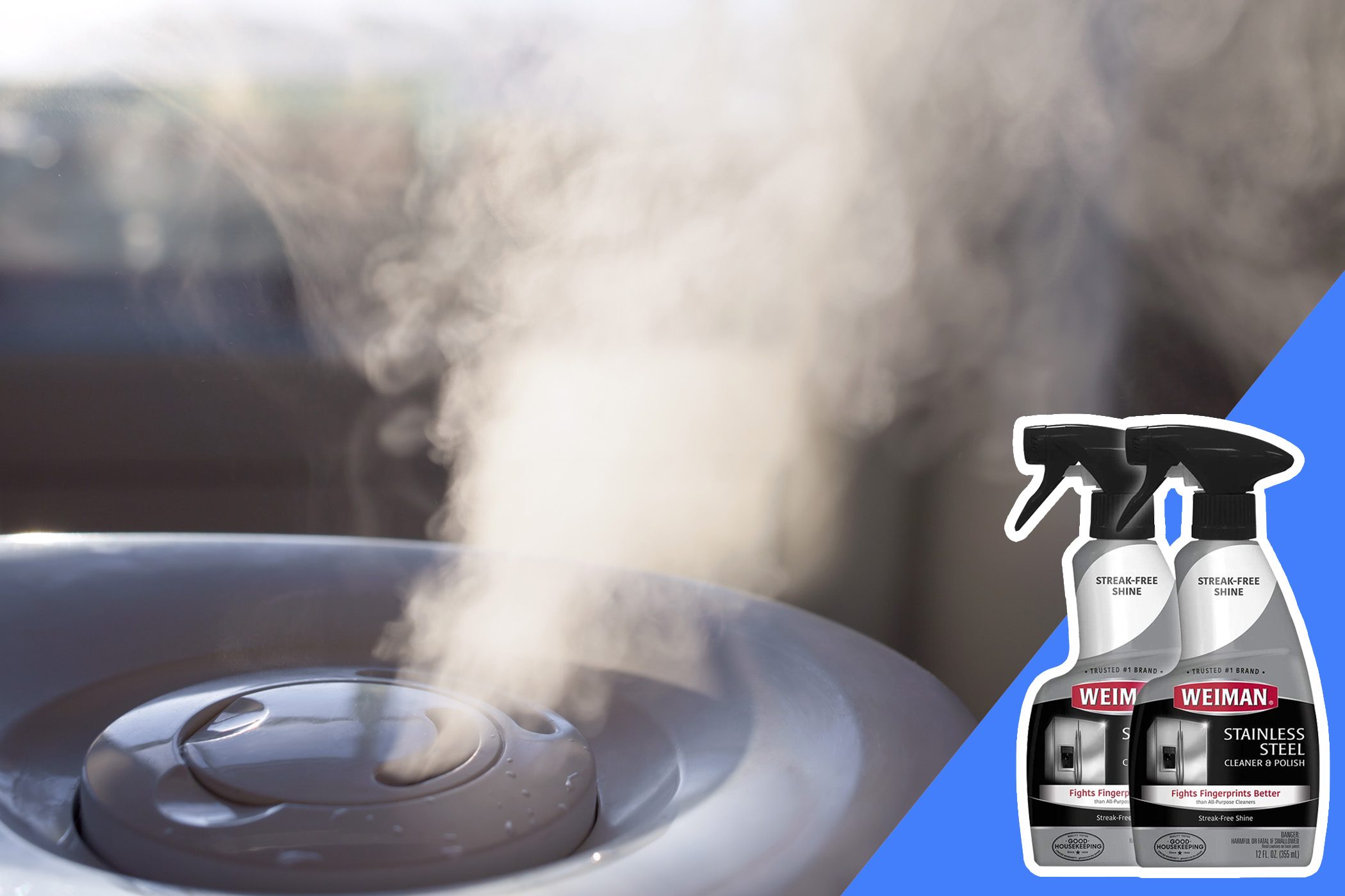 don't clean a humidifier with bleach