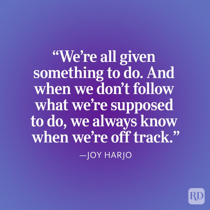 Joy Harjo Positive Affirmation