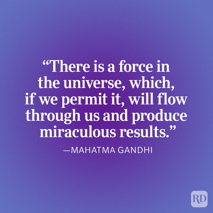Mahatma Gandhi Universe Quote