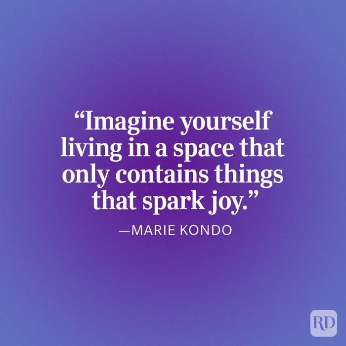 Marie Kondo Positive Affirmation