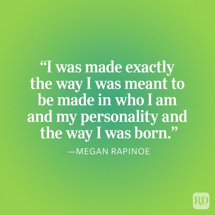 Megan Rapinoe Positive Affirmation