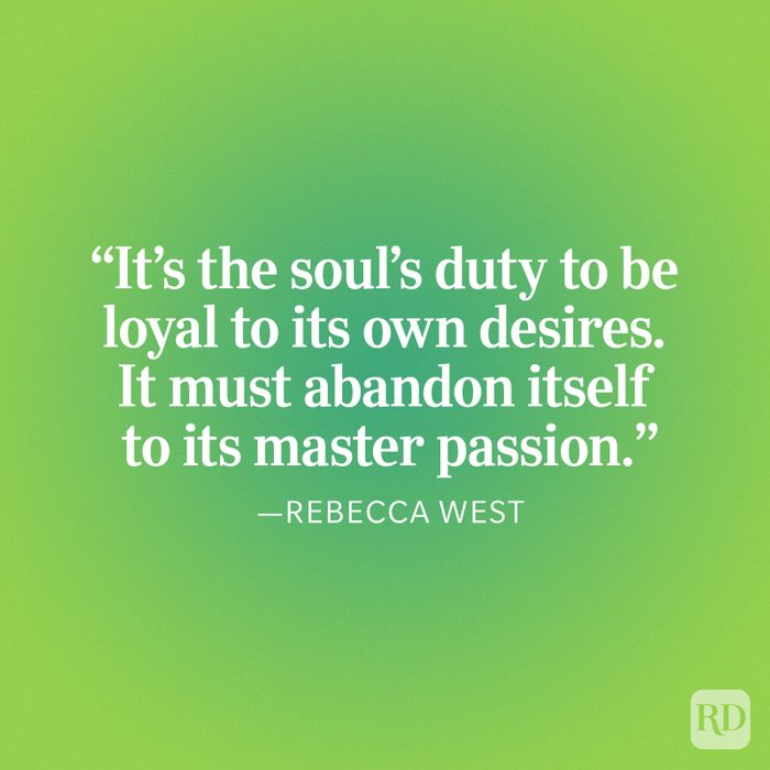 Rebecca West Souls Duty Quote