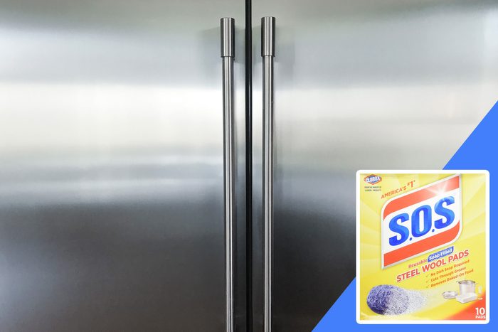 don't clean steel with bleach