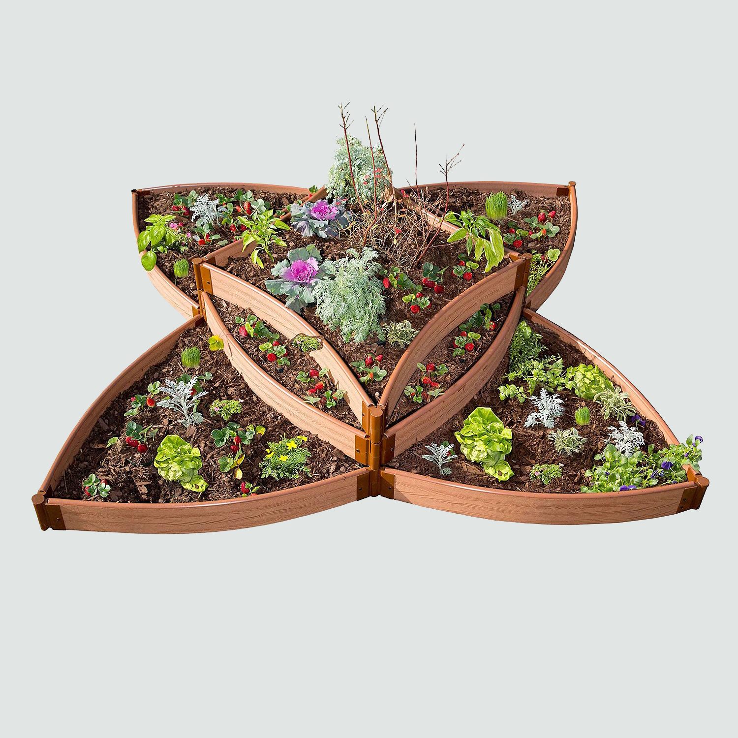 Versailles Sunburst Raised Garden Bed