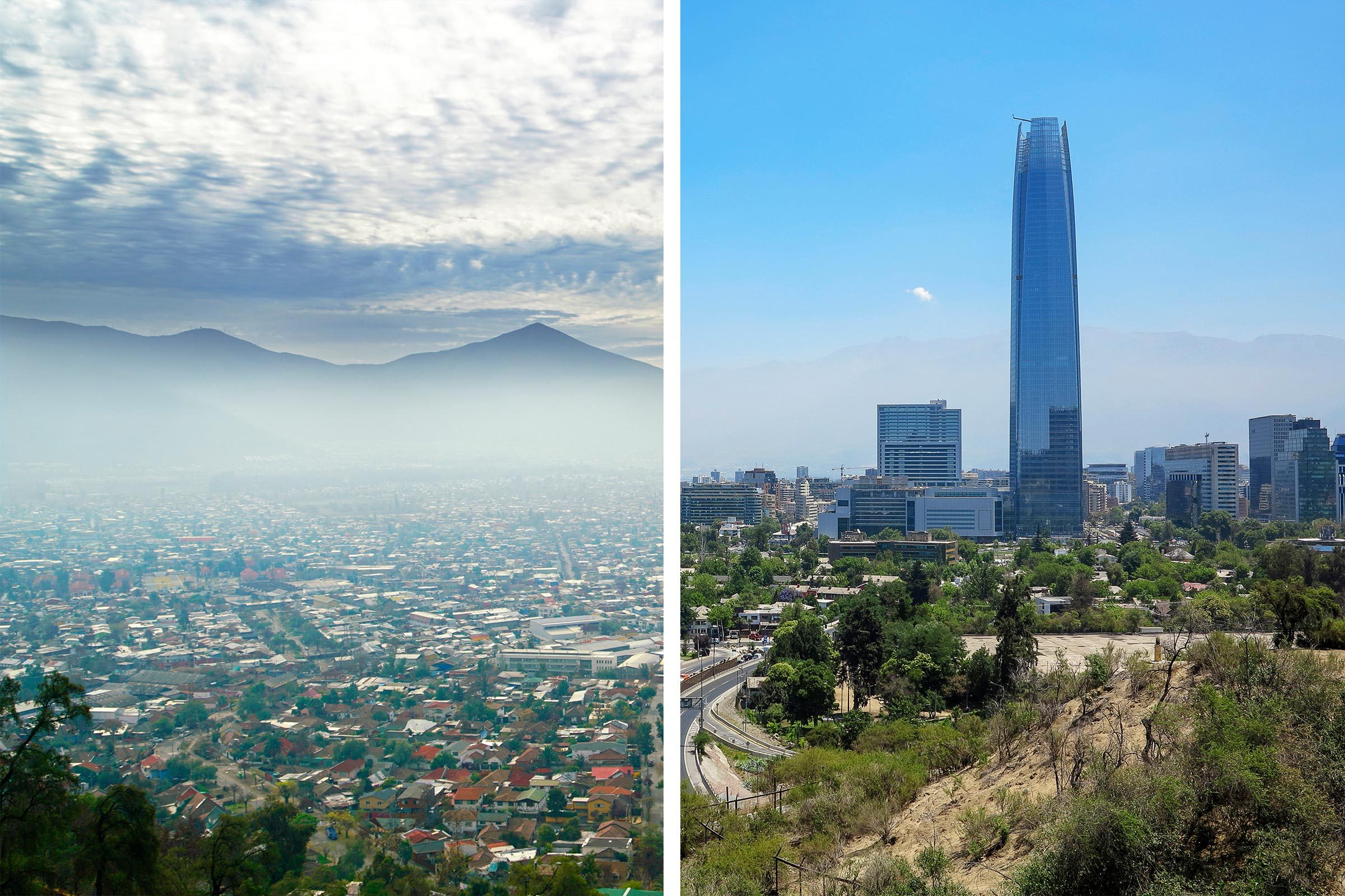 Before/After Santiago