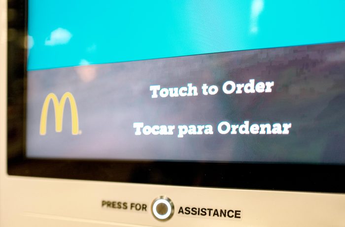 Mcdonald's Automated Ordering