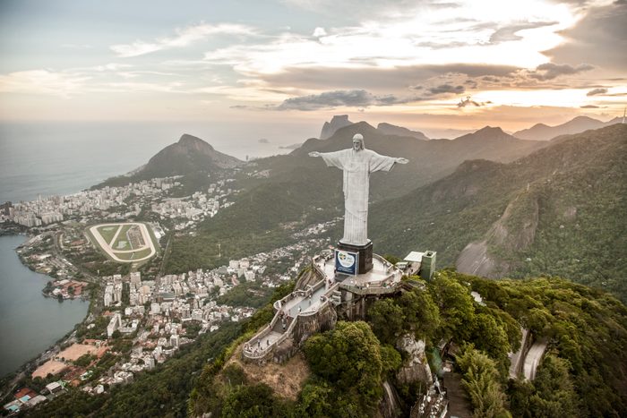 Christ the Redeemer statue on Corcovado