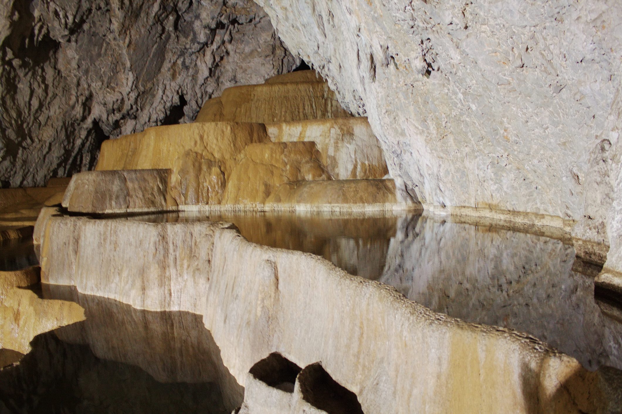 Inside the Stopica cave