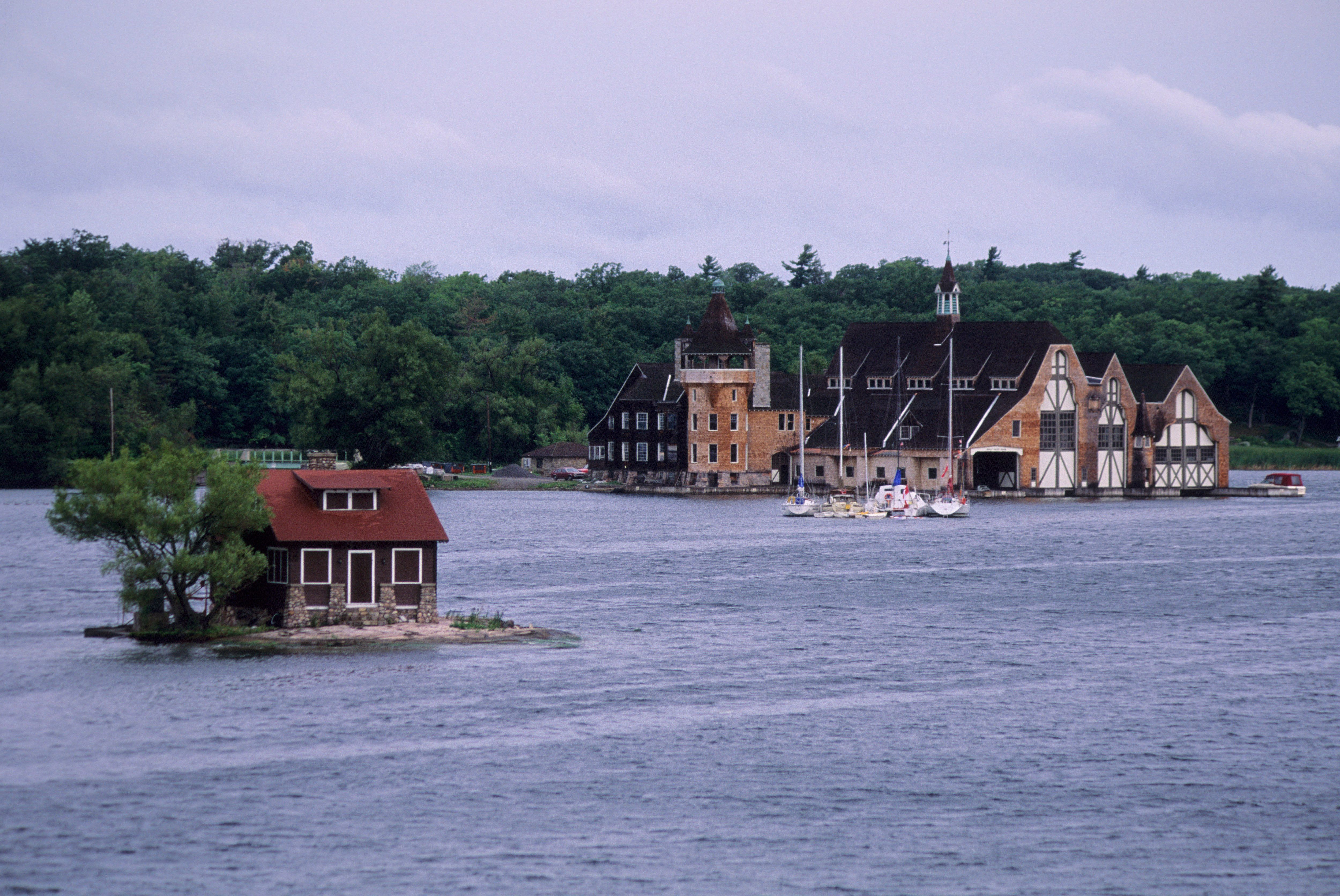 USA, New York, St. Lawrence Seaway, Thousand Islands...