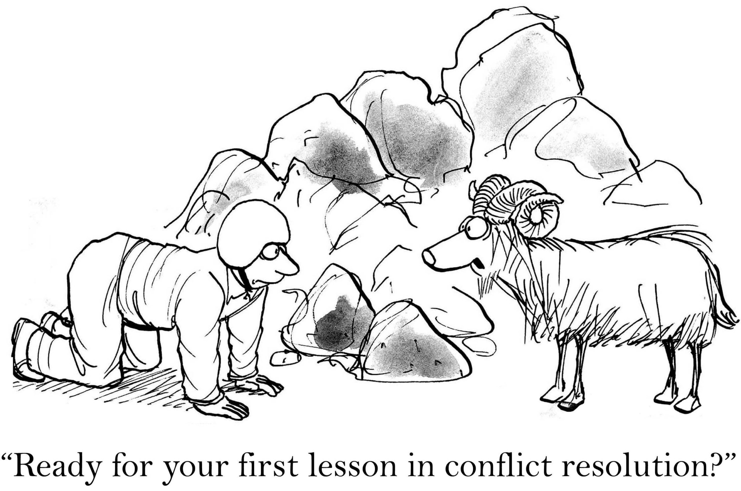 Lesson in Conflict Resolution