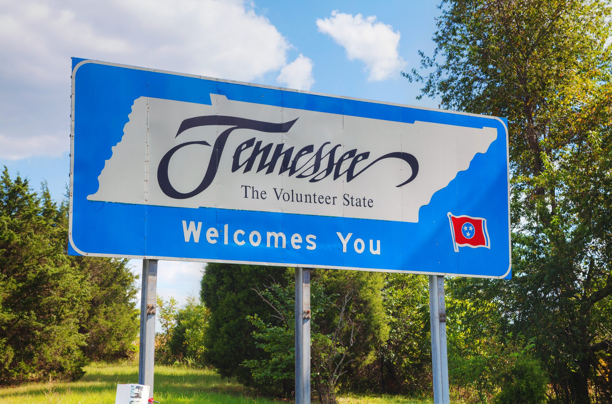 Tennessee welcomes you sign