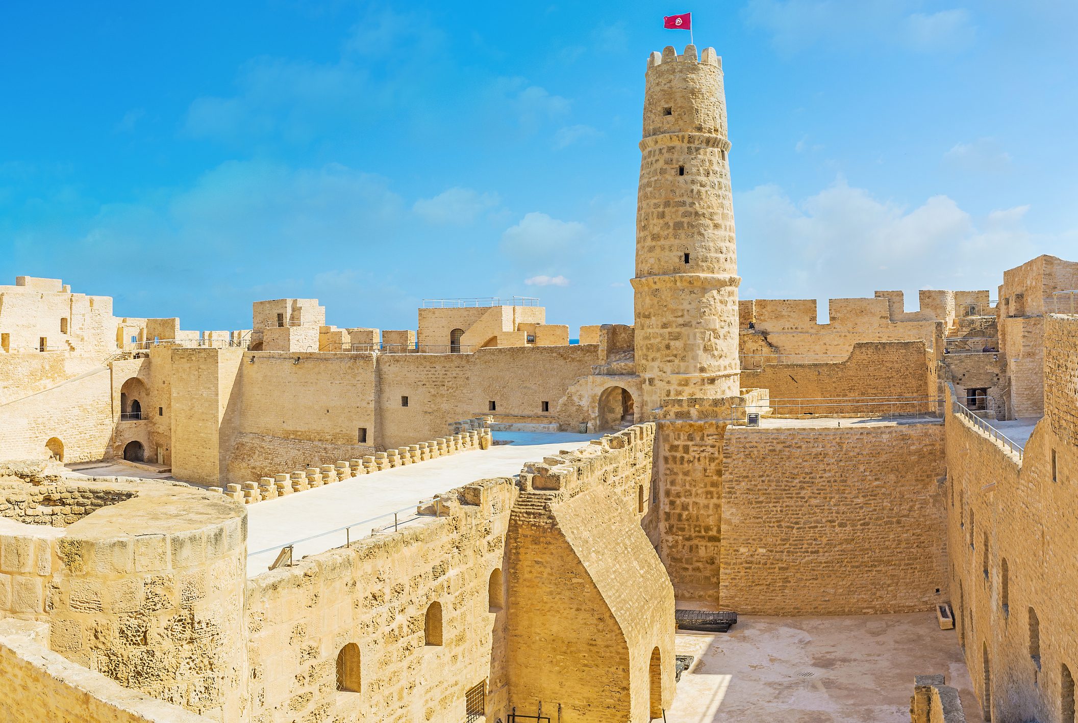 Medieval defensive fortress of Monastir