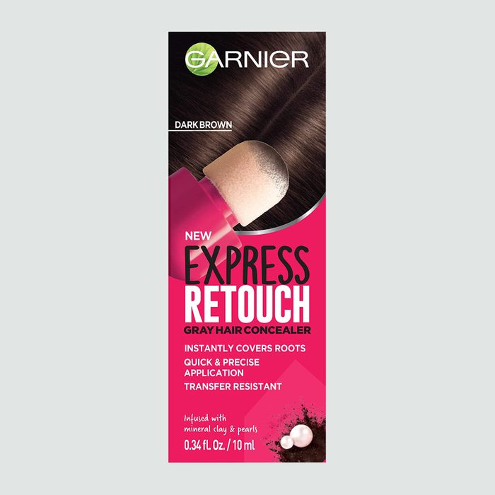 Best bang for your buck: Garnier Express Retouch Gray Hair Concealer