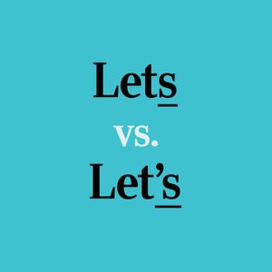 lets vs let's