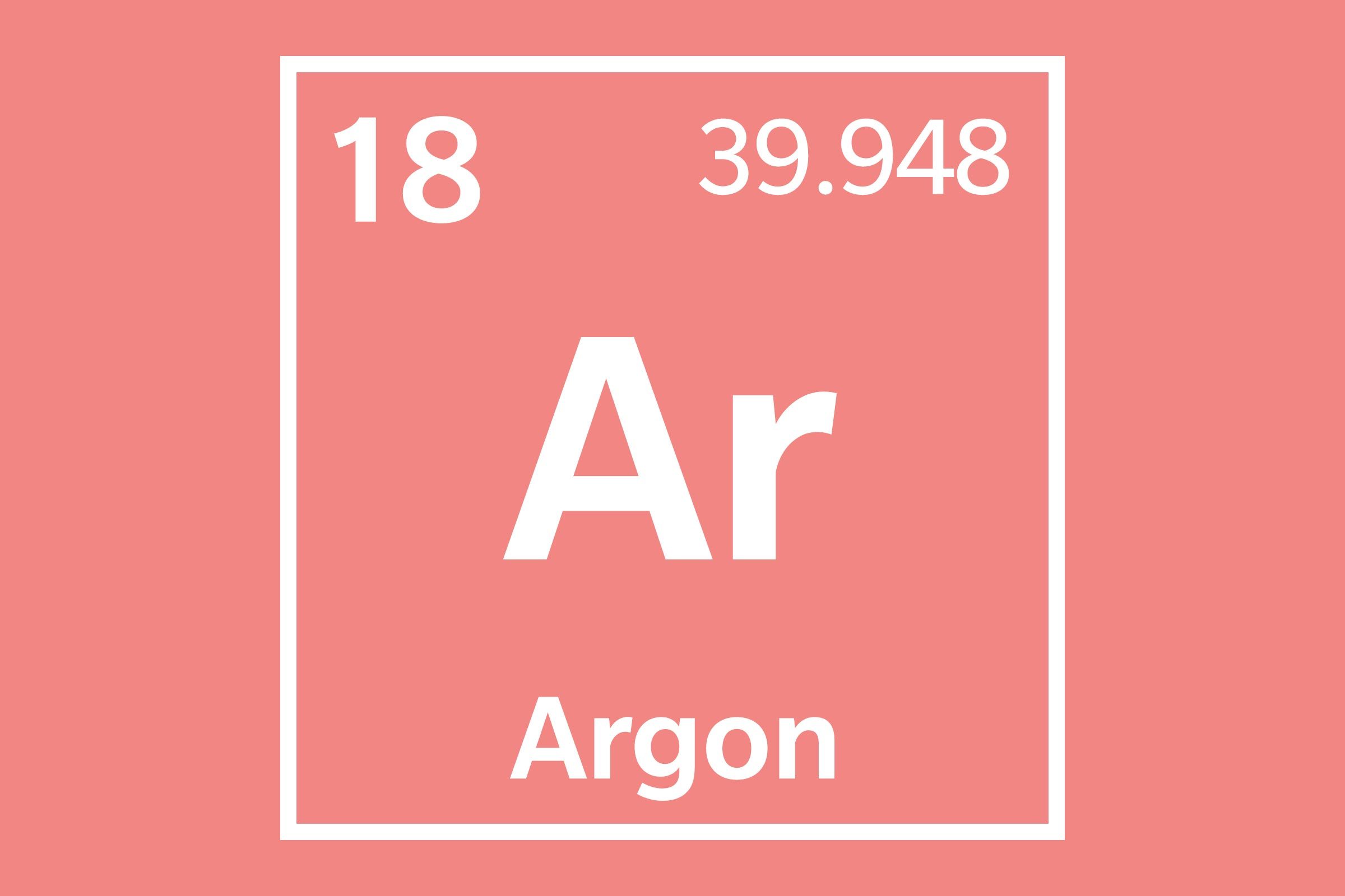 Chemical Symbol Argon