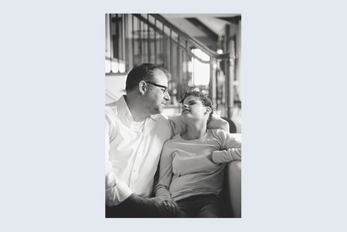 Barry Dean and daughter, Katherine