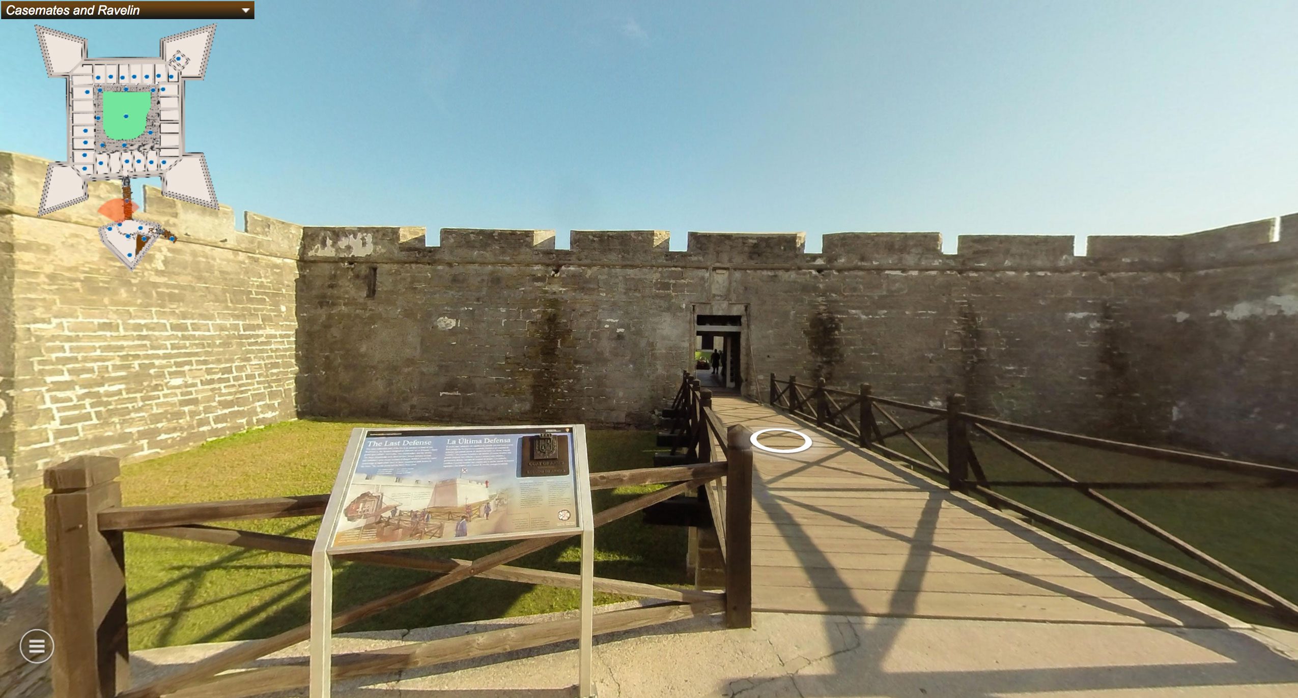 Castillo de San Marcos virtual tour