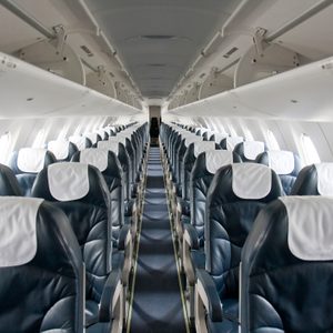 Empty airplane