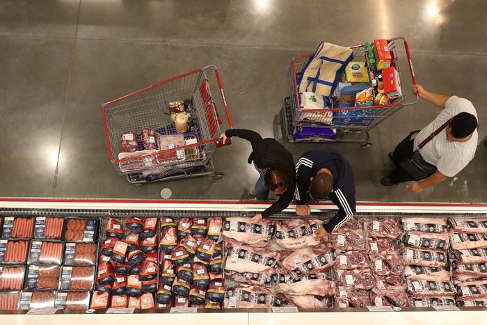 Hundreds Gather As Costco Opens In Perth As Concerns Over Coronavirus Grow