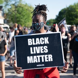 Memorial Rally For George Floyd At Cub Foods In Minneapolis