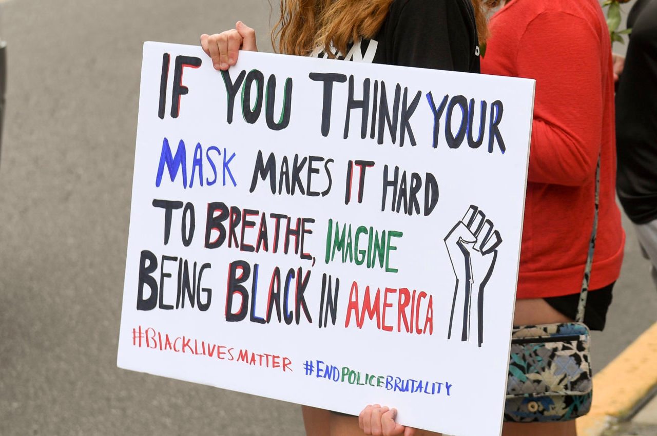 Boyertown Pennsylvania Black Lives Matter Silent Protest