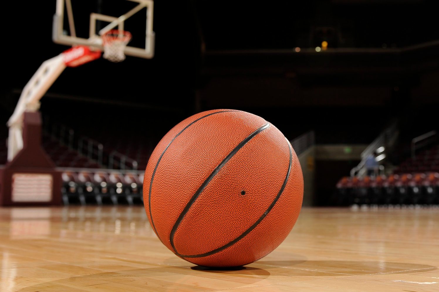 Ball and Basketball Court