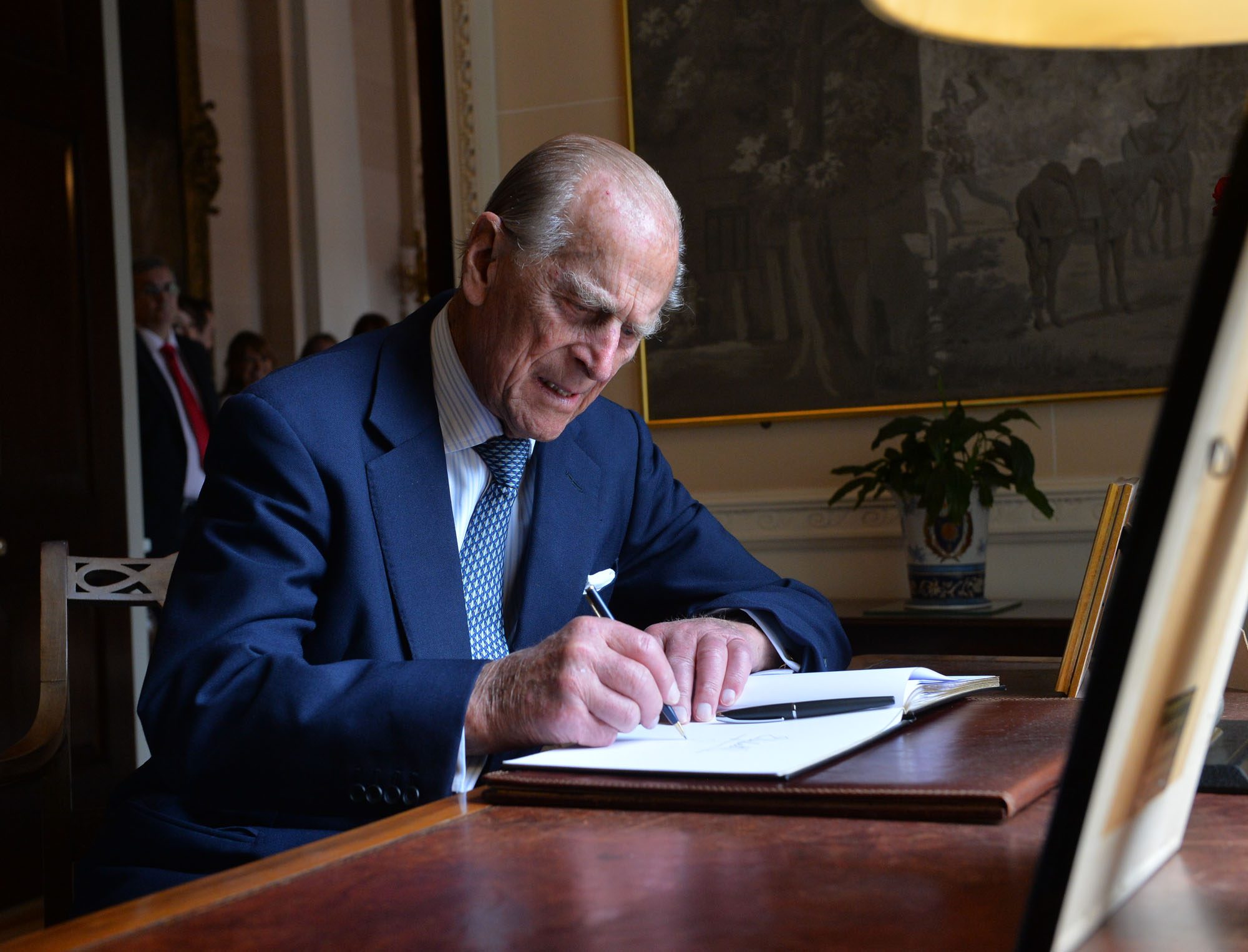 Queen Elizabeth II And Duke Of Edinburgh Visit Northern Ireland