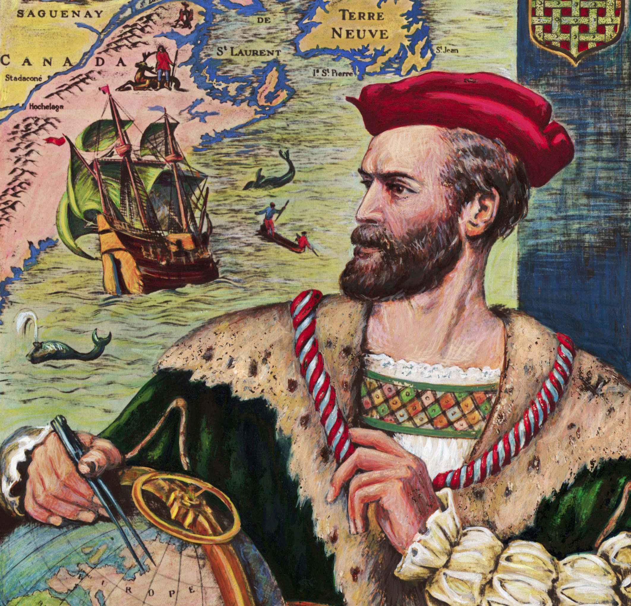 Portrait of Jacques Cartier