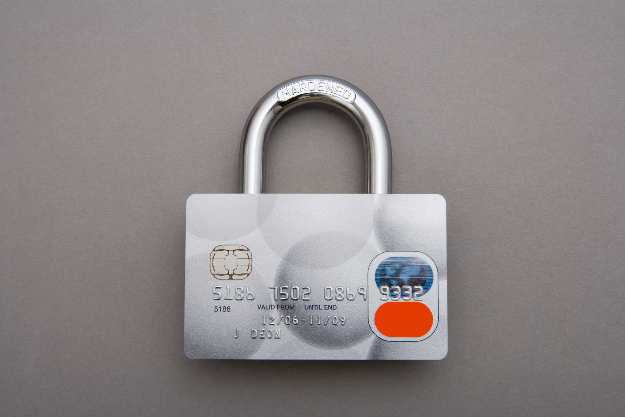 Credit card lock