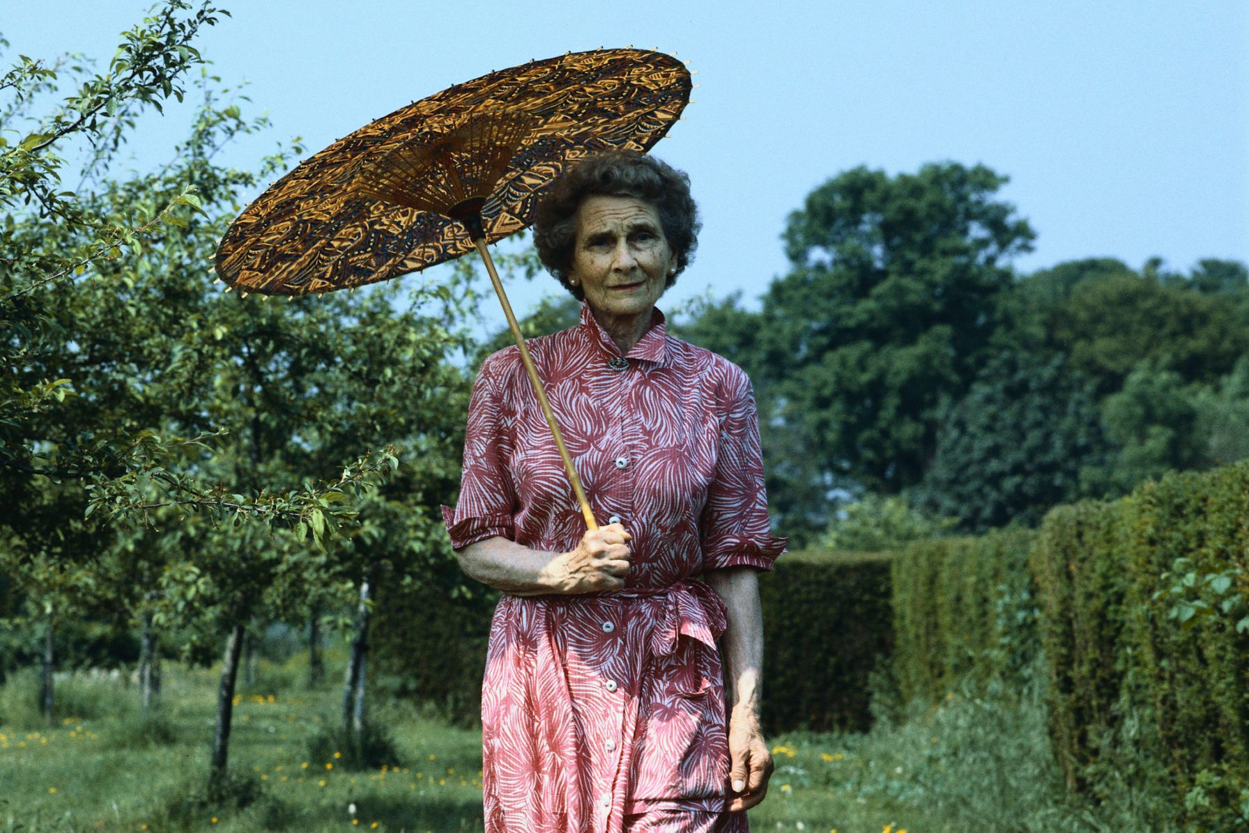 Princess Alice in her garden