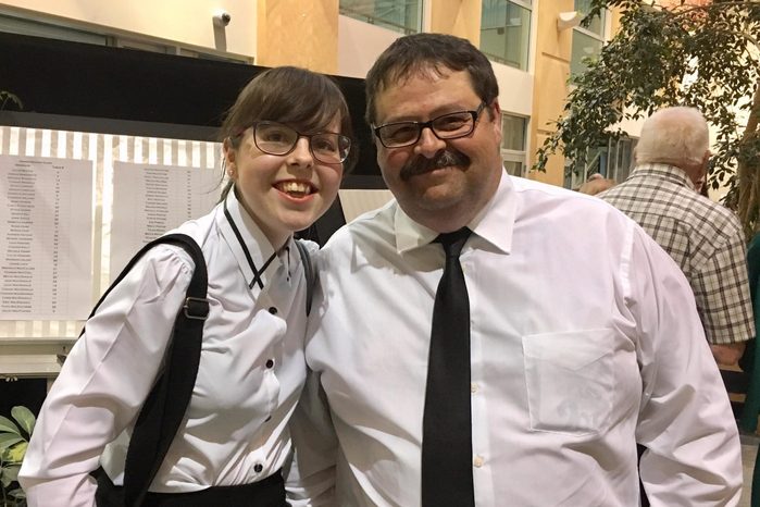 My dad took me to my first Pride Parade