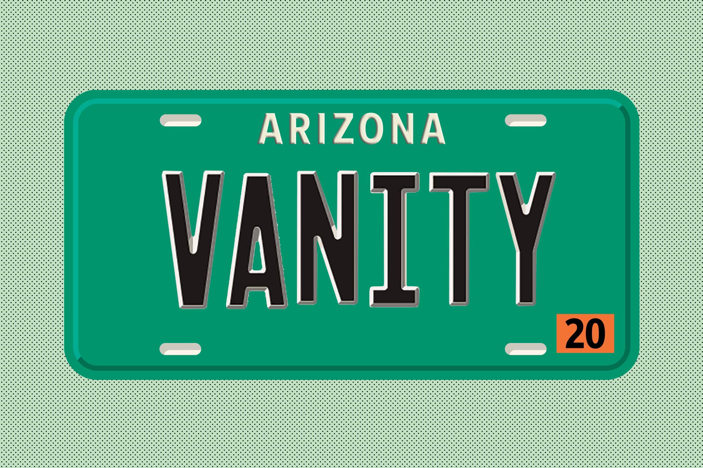 Vanity Plate