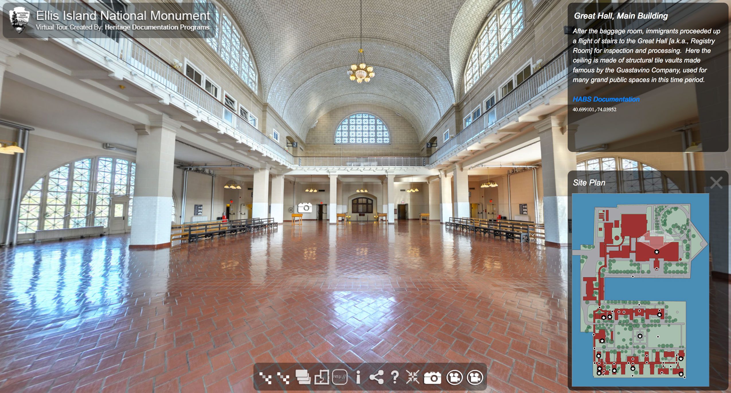 ellis island virtual tour