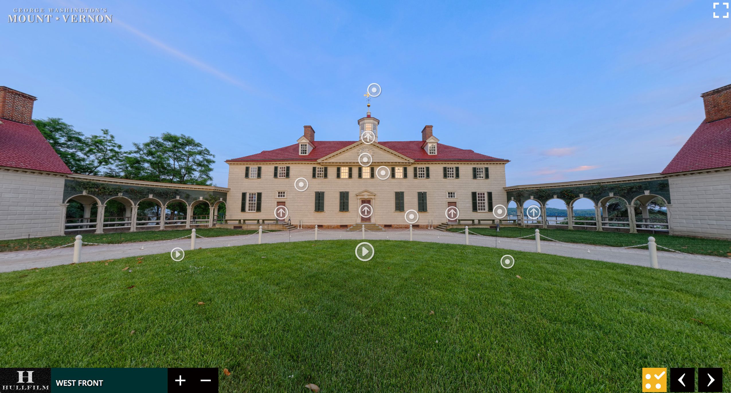 mount vernon virtual tour