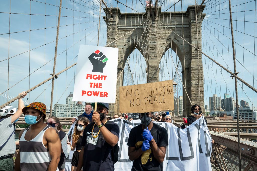 News - George Floyd Memorial Service - New York City