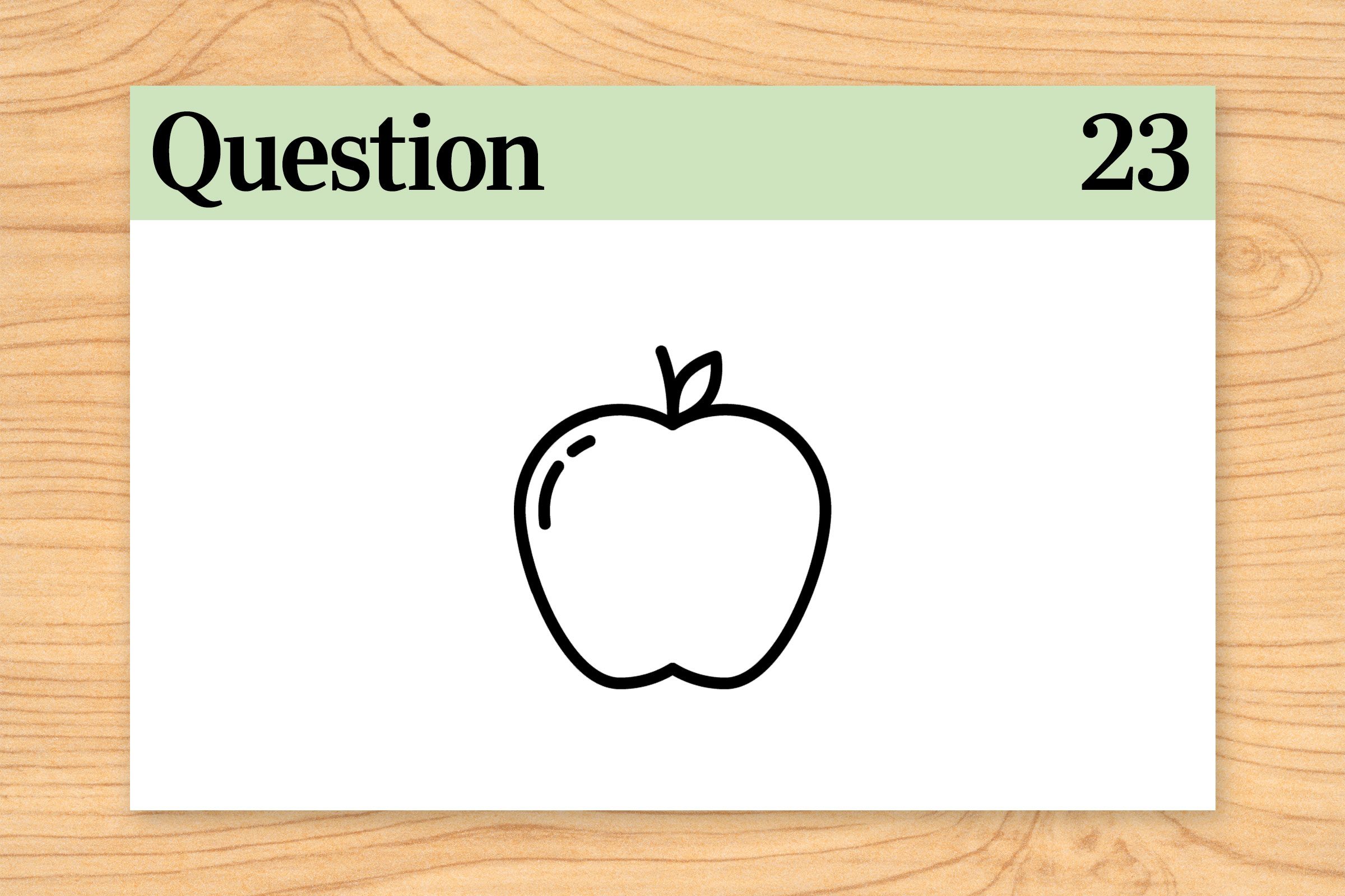 question 23 brain teaser buy but don't eat