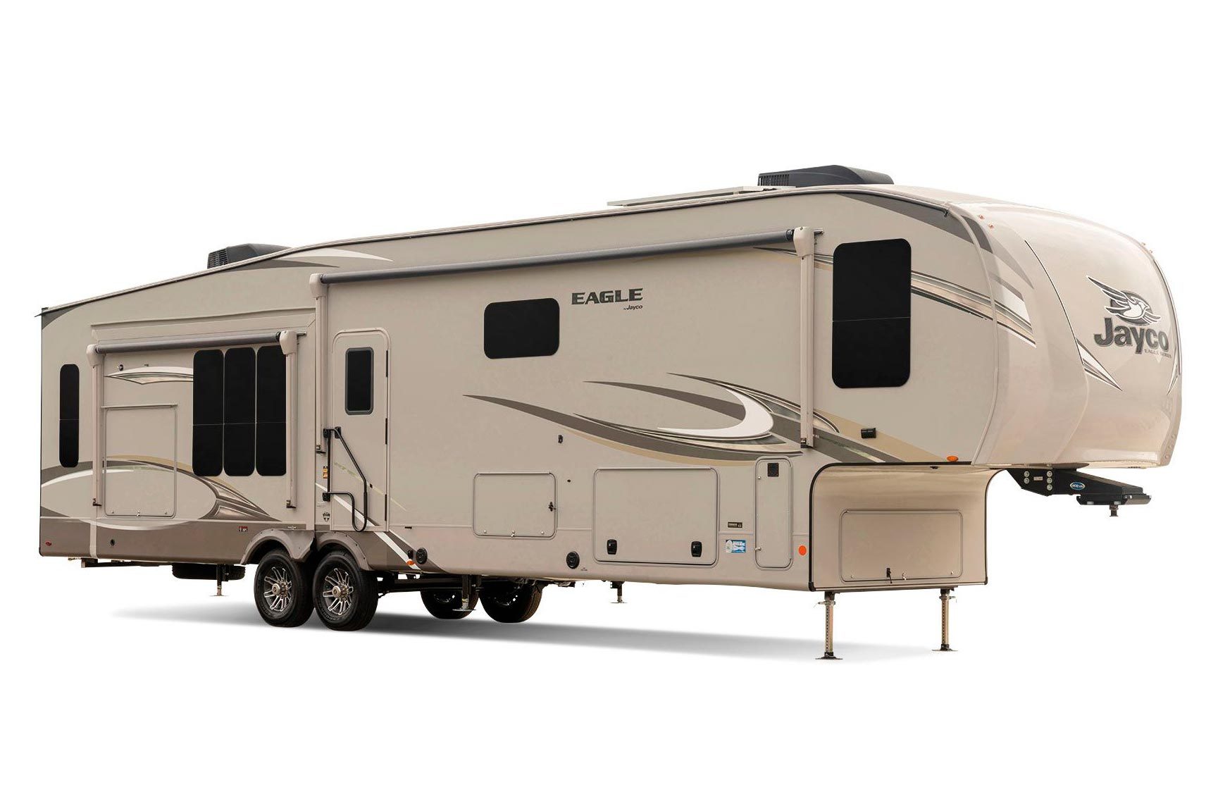 Fifth-wheel travel trailer